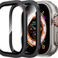 WSKEN Apple Watch Ultra Screen Protector Protective Glass Film for iwatch Ultra 2 Pack,Black